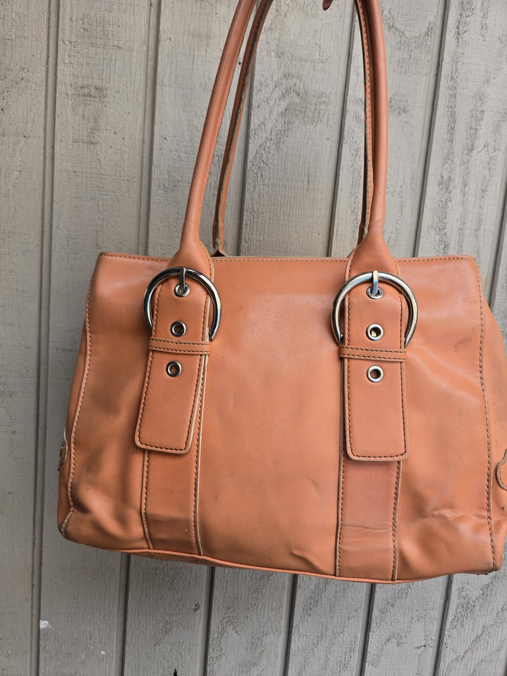Vintage Nine West Leather Bag - Picture 4 of 12